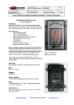 User Manual TTT802 Gearshift Controller – Spec(L