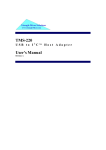 TMS-220 User`s Manual - Triangle Micro Solutions