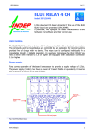 BLUE RELAY 4 CH - Led Driver