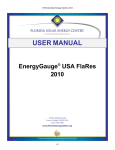 USER MANUAL - Florida Building Code