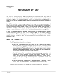 Overview Of ESP