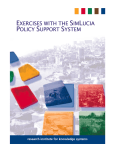 exercises with the simlucia policy support system