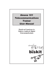 Emona 101 Telecommunications Trainer User Manual