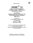 OASIS Module Builder for PBO Lab