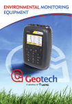 Geotech product catalogue