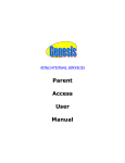 Parent Access User Manual