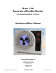 Model H300 Temperature Humidity Chamber