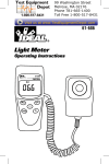 Light Meter - Test Equipment Depot