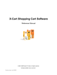 X-Cart Shopping Cart Software