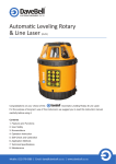 Automatic Leveling Rotary & Line Laser (RL4V)
