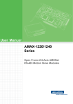 User Manual AMAX-1220/1240 Series