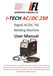 i-TECH AC/DC 250 User Manual