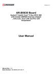 AR-B5630 Board User Manual