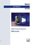 GEN series 6600 Isolated Digitizer