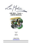 LMC Mini – Facer©™® USERS MANUAL