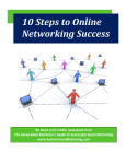 10 Steps to Online Networking Success