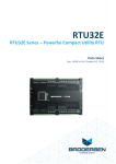 RTU32E Datasheet