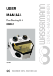 USER MANUAL - Wassermann Dental