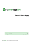 Expert User Guide