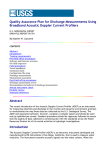 Quality Assurance Plan for Discharge Measurements Using