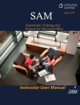 Instructor User Manual - SAM