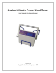 Genadyne A4 Negative Pressure Wound Therapy