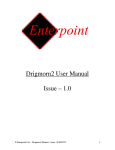 Drigmorn2 User Manual Issue – 1.0