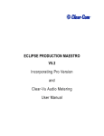 Production Maestro Pro User Manual v5.2 - Clear-Com