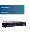 OPS-1000 Series User Manual