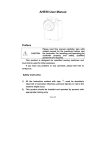 AHE58 User Manual (386P0100A)