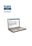 USER MANUAL - Icare Finland