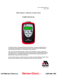 Meriam Meriam M203-AI0017 Altimeter Indicator - Meriam