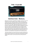 THD Flexi-50 Instruction Manual