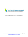 Forex Risk Management v.2.0 User`s Manual