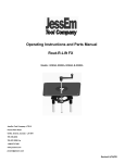 Operating Instruction Rout-R-Lift FX perating Instructions and Parts