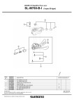 Shimano M780 XT 3:2x10 Shift Lever Set I