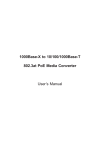 FCU-2805P-SFP User`s Manual