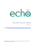 Echo 360 User Guide