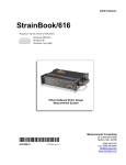 StrainBook/616 User`s Manual