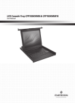 LCD Console Tray CFP185KMM8 & CFP185KMM16