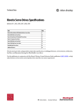 Kinetix Servo Drives Specifications Technical Data