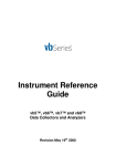 vbSeries Instrument Reference Guide