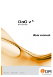 User manual - D&P International bv