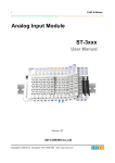 ST-3xxx Analog Input Module