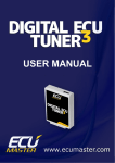 DIGITAL ECU TUNER 3 - User Manual