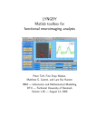 LYNGBY Matlab toolbox for functional neuroimaging analysis