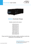 User Manual - Universal Fiber Optic Lighting LLC