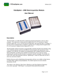 DataSpider - USB Data Acquisition Module User Manual