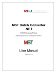 MST Batch Converter .Net User Manual