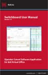 Switchboard User Manual - 8x8 - Packet8